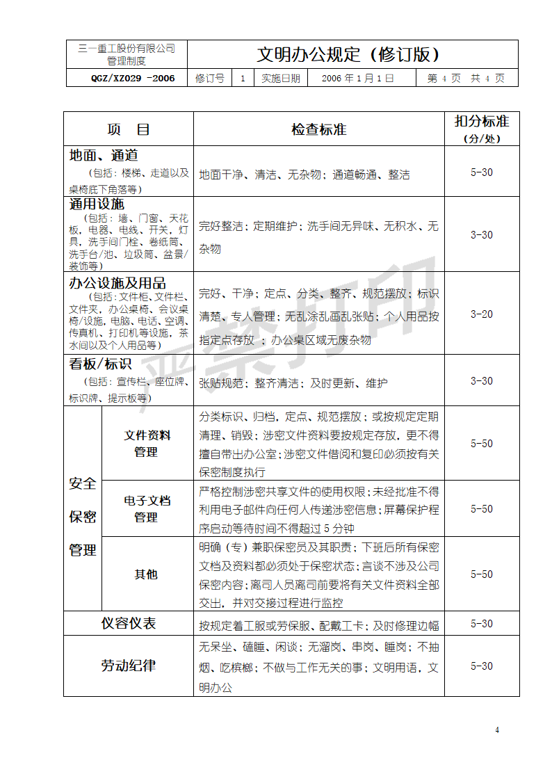 文明办公规定第4页