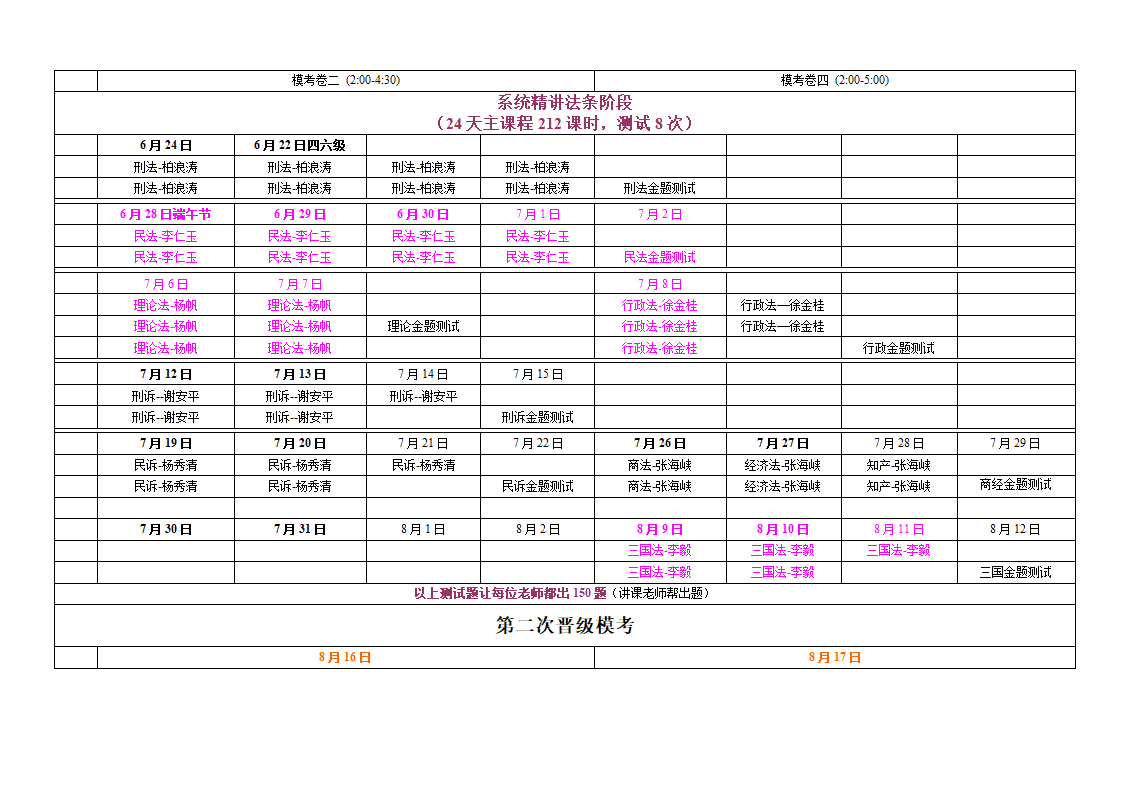 徐州时间表第2页