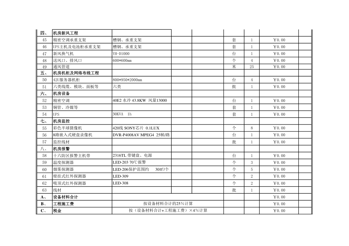 机房装修报价第3页