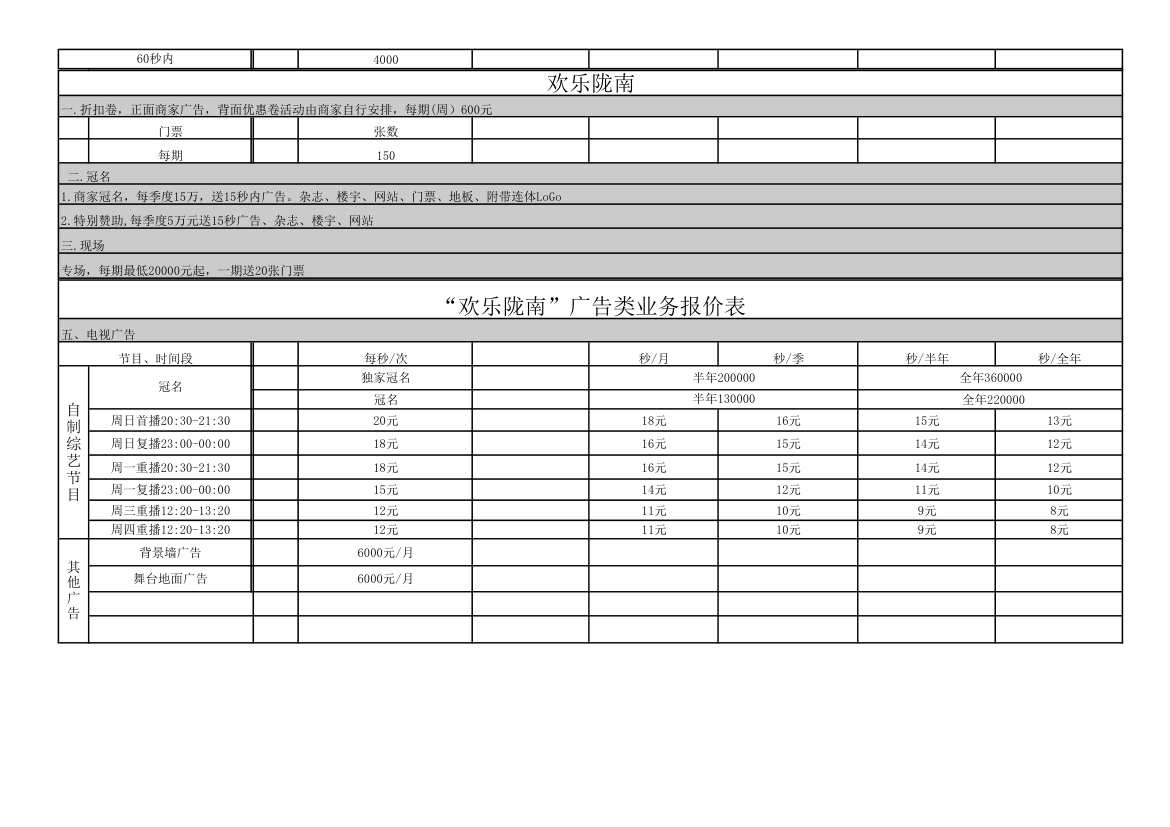 媒体报价第2页