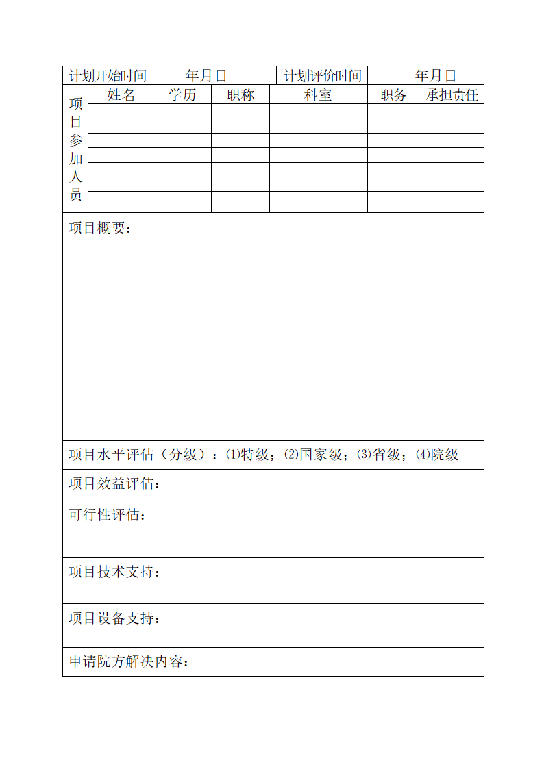 医疗技术审批制度、审报表及审批流程第4页