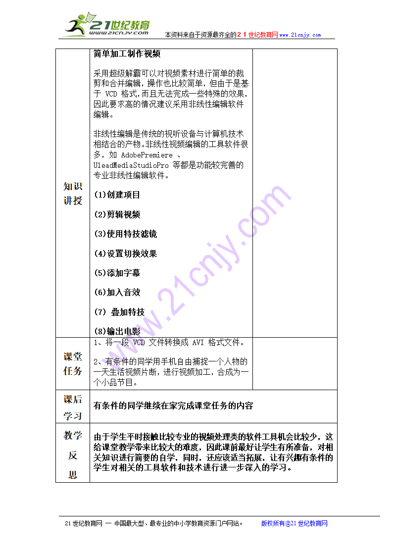 视频的采集与加工　教案.doc第2页