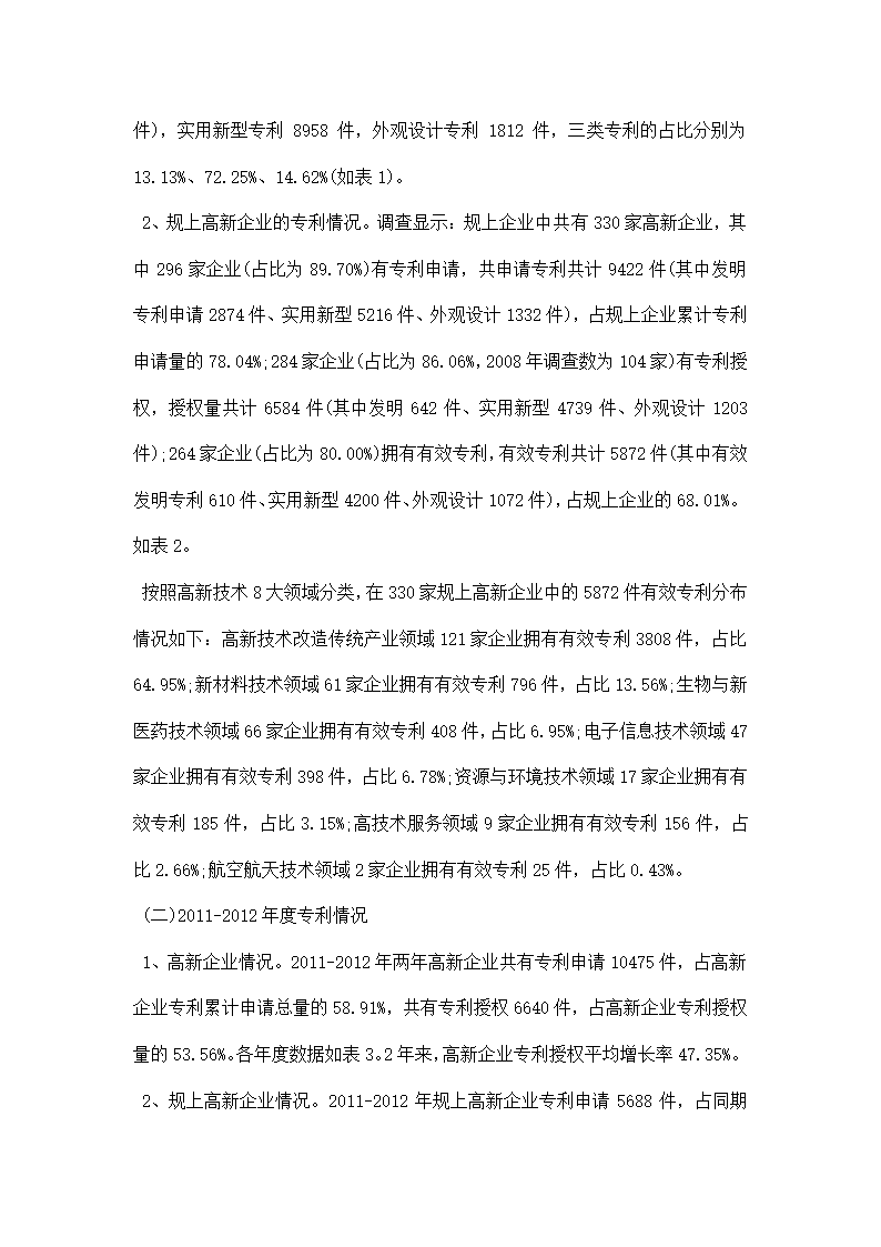 高技术企业专利情况调研报告.docx第3页