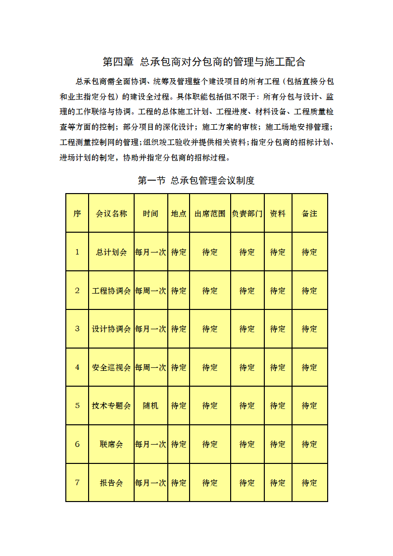 总包对分包的管理.doc