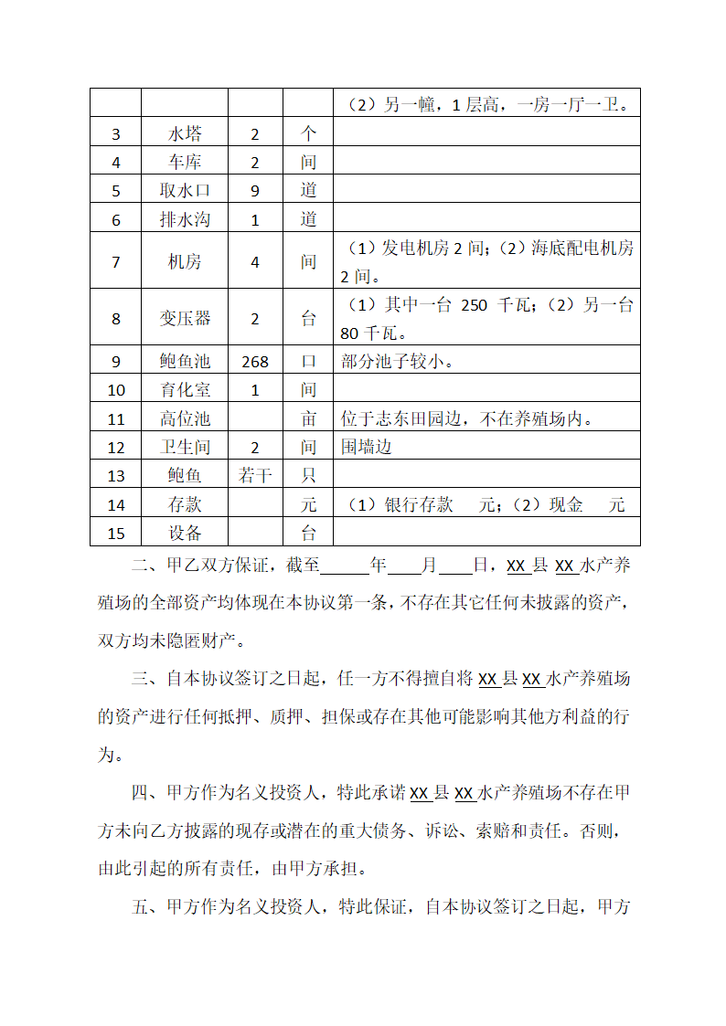 合作项目财产确认协议书.docx第2页