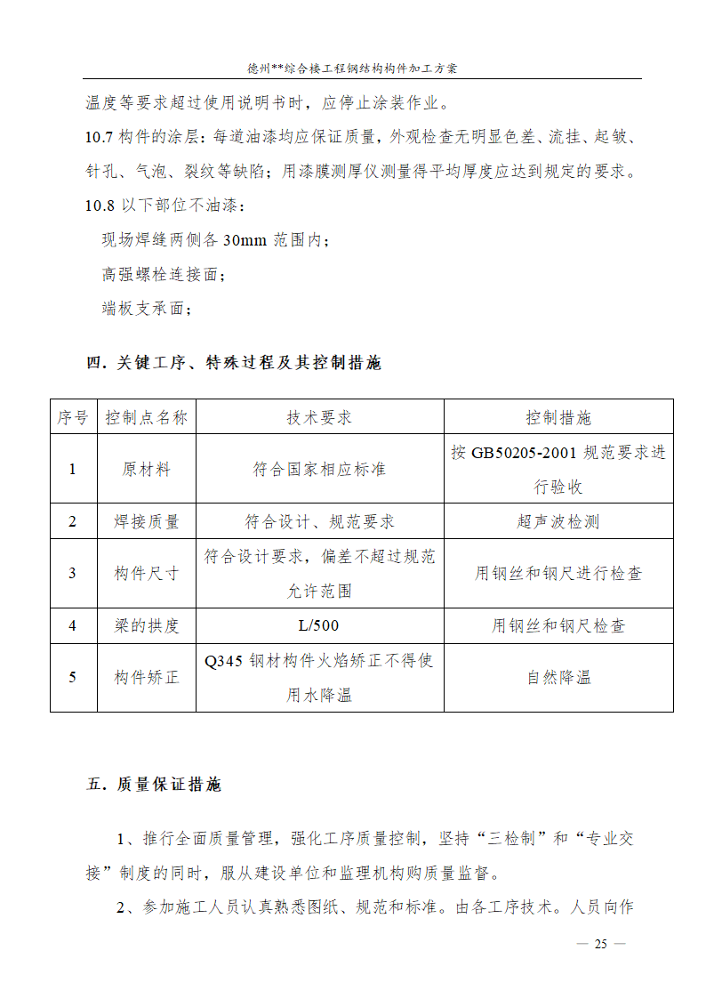 德州市综合楼钢结构构件加工方案.doc第26页