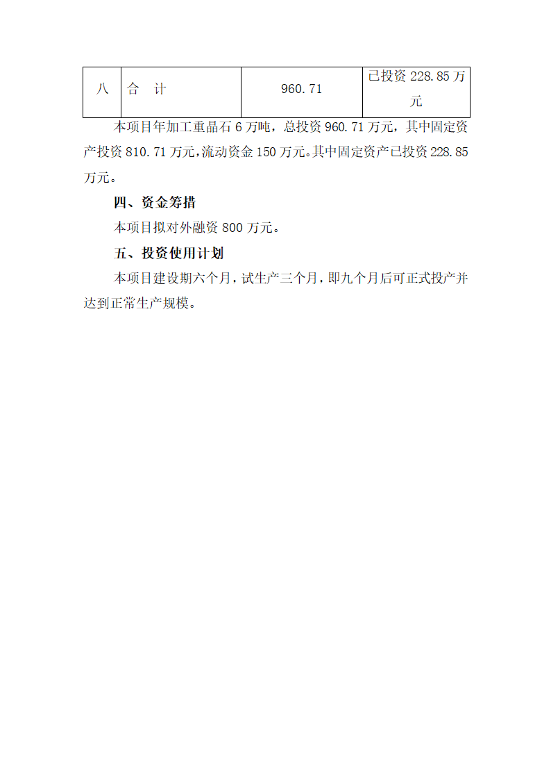 重晶石深加工项目可研报告.docx第28页