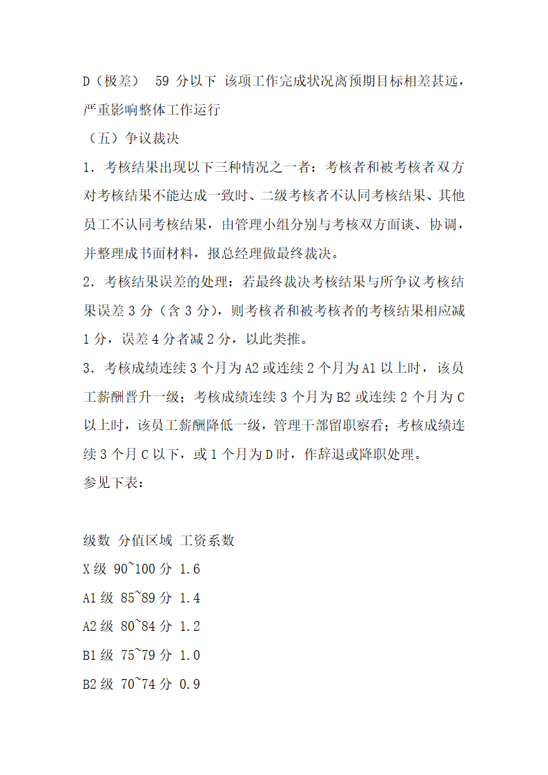 滚动式目标管理与绩效考核实际案例.docx第4页