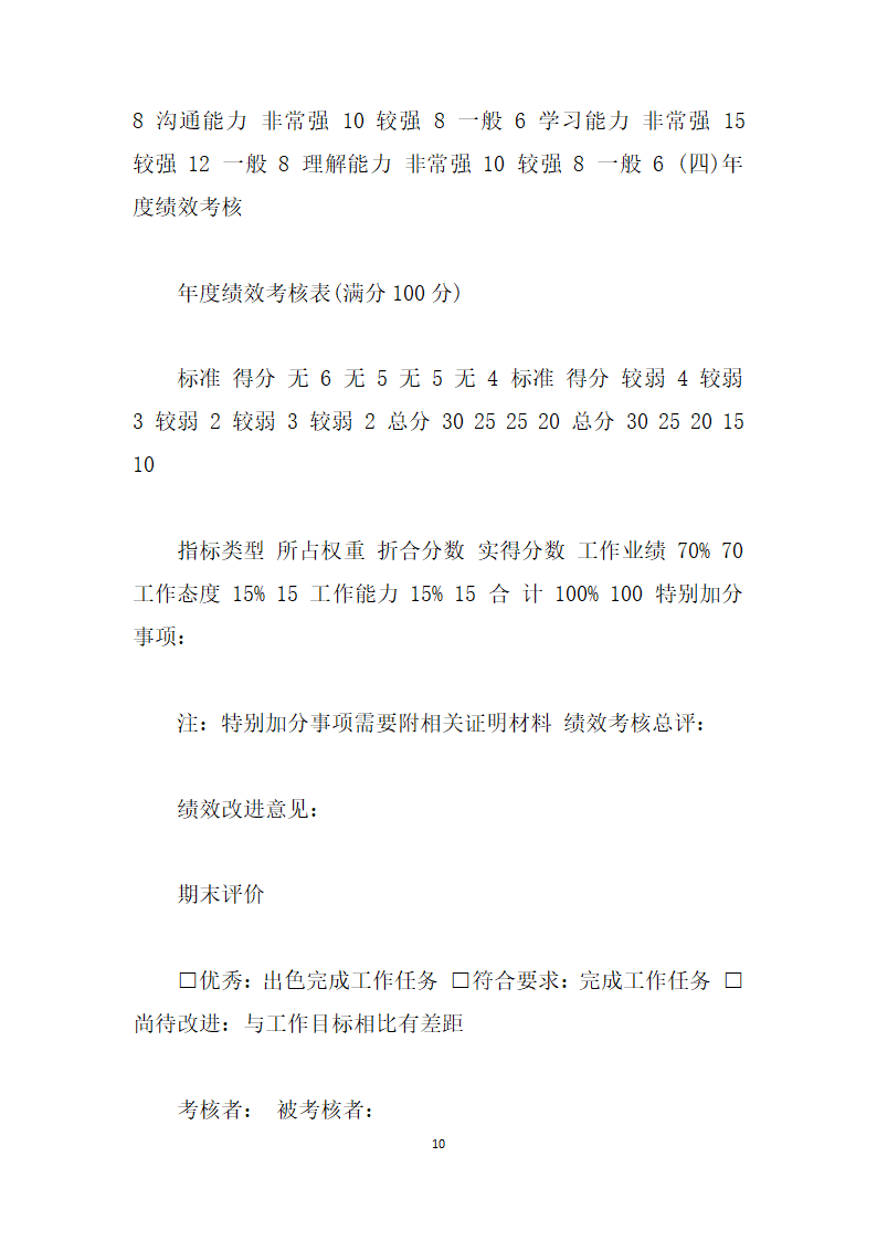 公司绩效考核方案范本.docx第10页