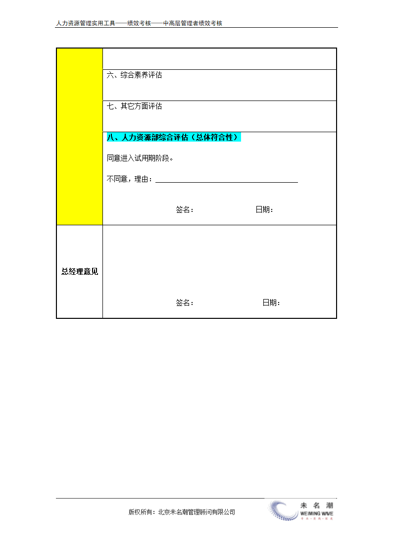 员工提升预审考核（360度考评及审批表）.doc第3页