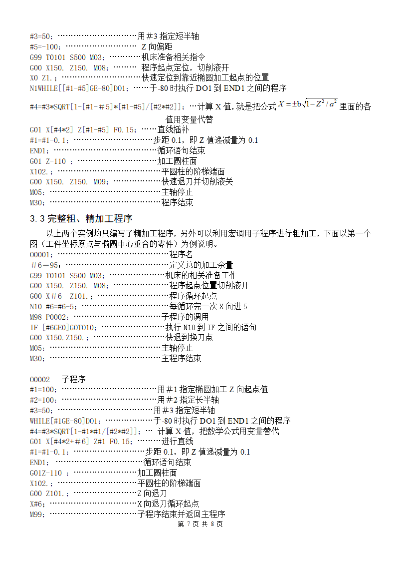 数控专业毕业论文 数控车床加工程序的优化问题.doc第7页