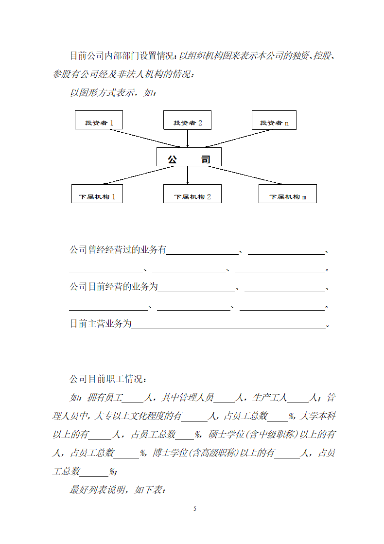 商业计划书模板.doc第5页