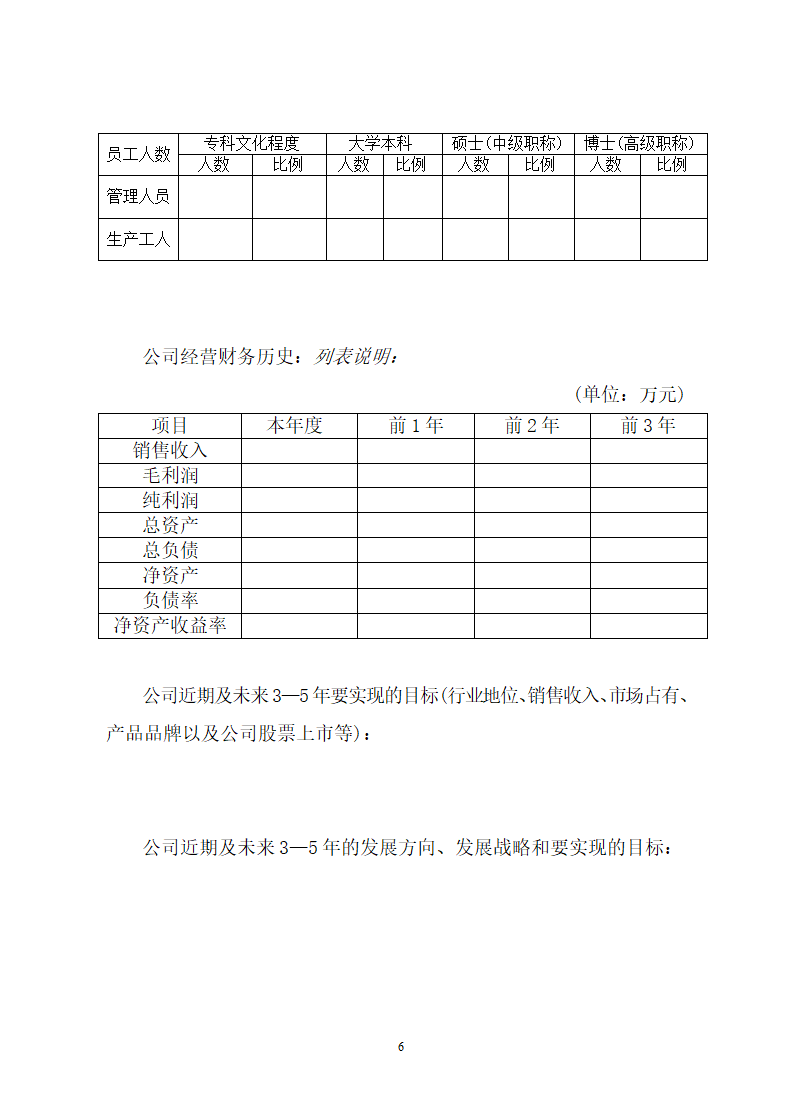 商业计划书模板.doc第6页