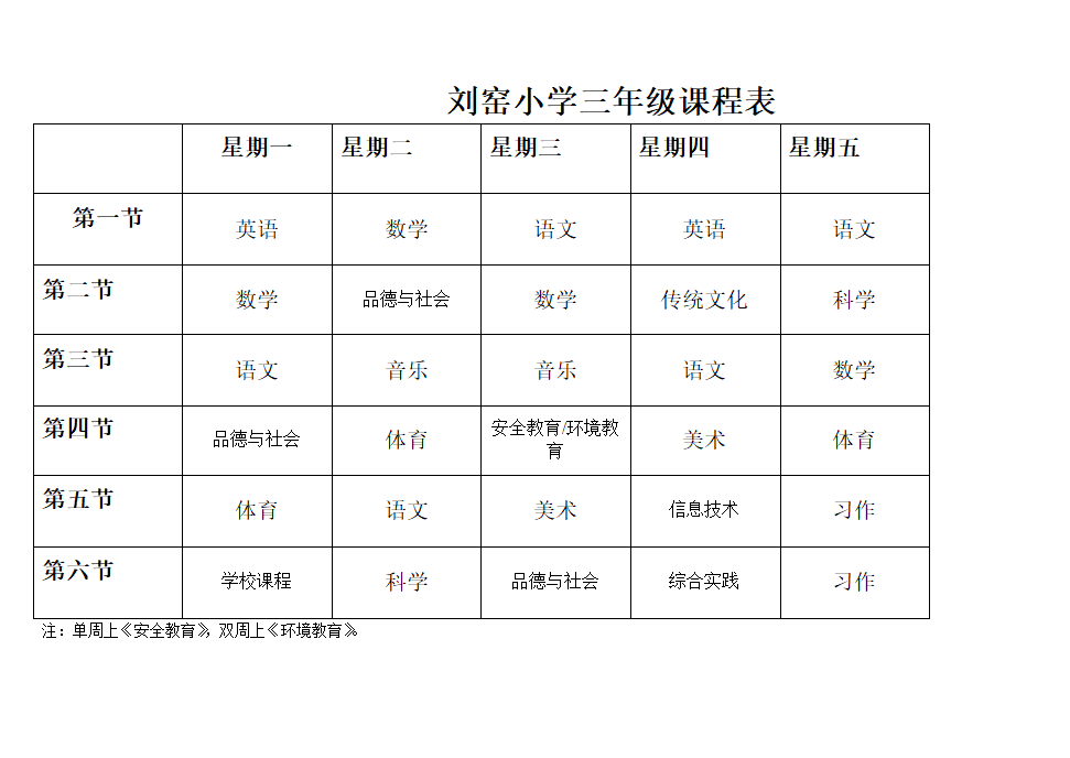 小学课程表[1]第3页