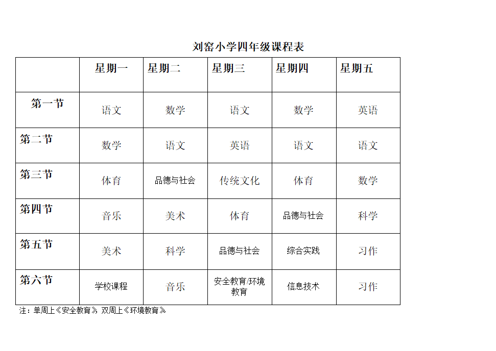 小学课程表[1]第4页