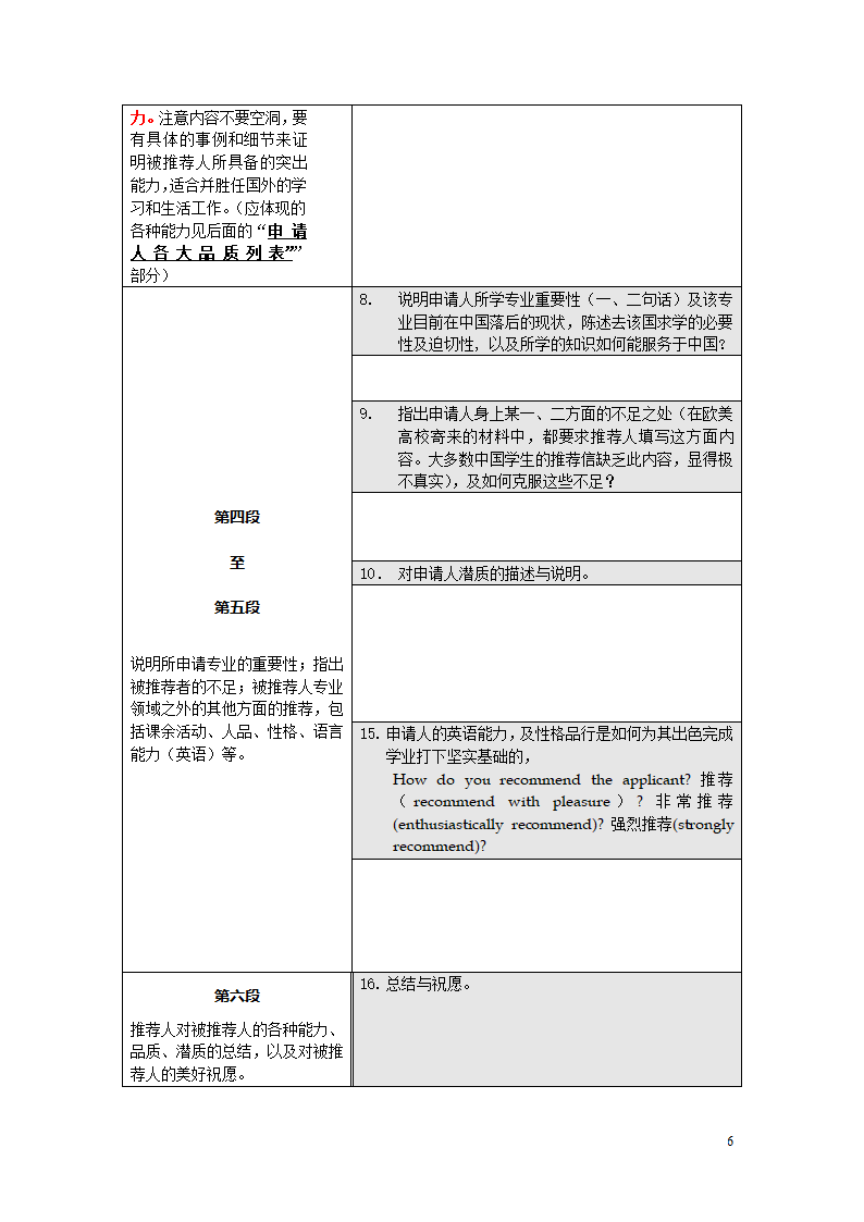 留学三封推荐信第6页