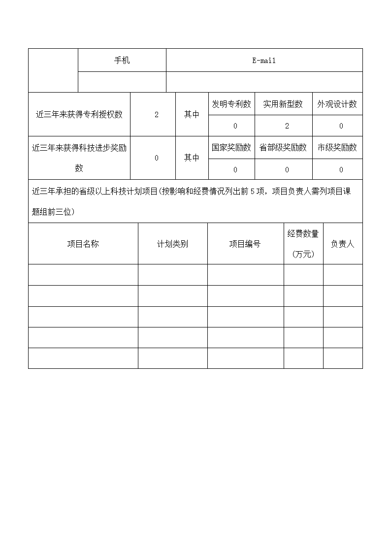 省份科技发展计划项目申报书.docx第4页