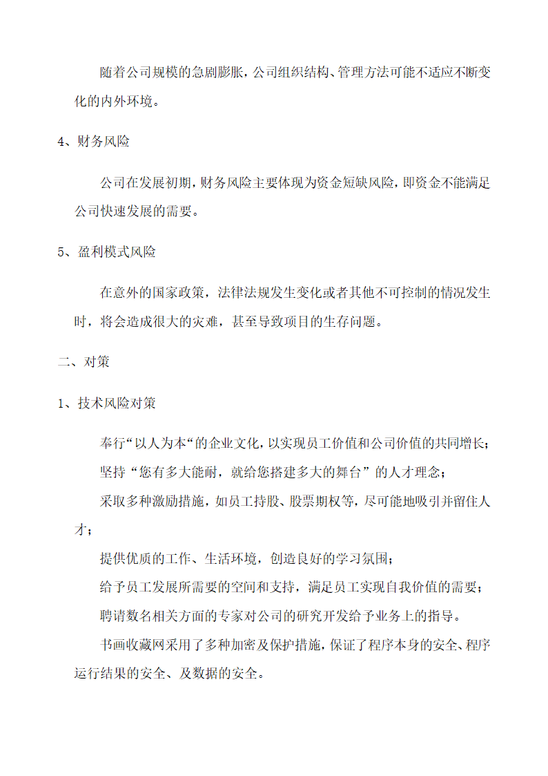 艺术品收藏网站商业计划书.docx第19页