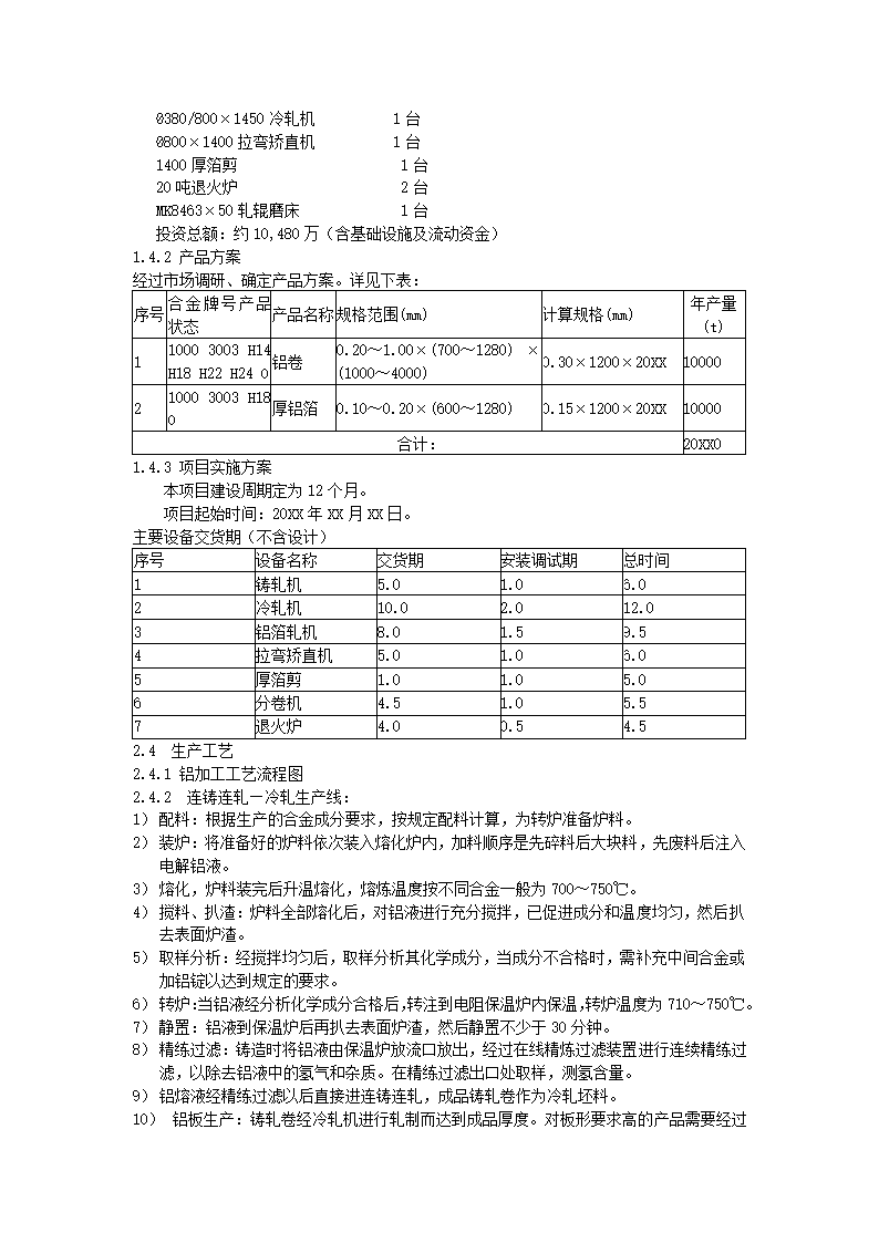 万吨铝加工项目方案.docx第3页