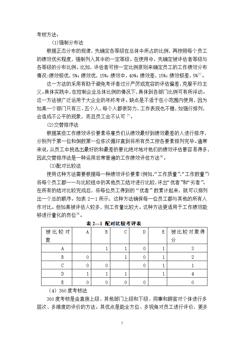 xx公司员工绩效考核的问题及对策的研究.doc第10页