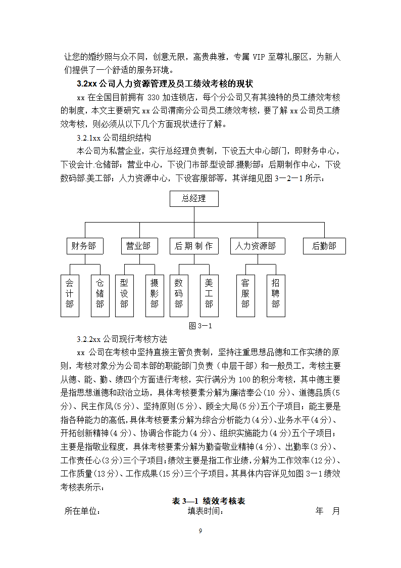 xx公司员工绩效考核的问题及对策的研究.doc第12页