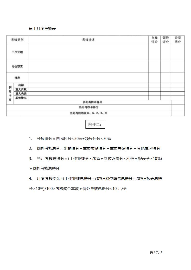 中小型企业绩效考核方案.docx第8页