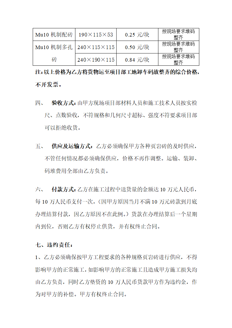 页岩砖购销合同.docx第2页