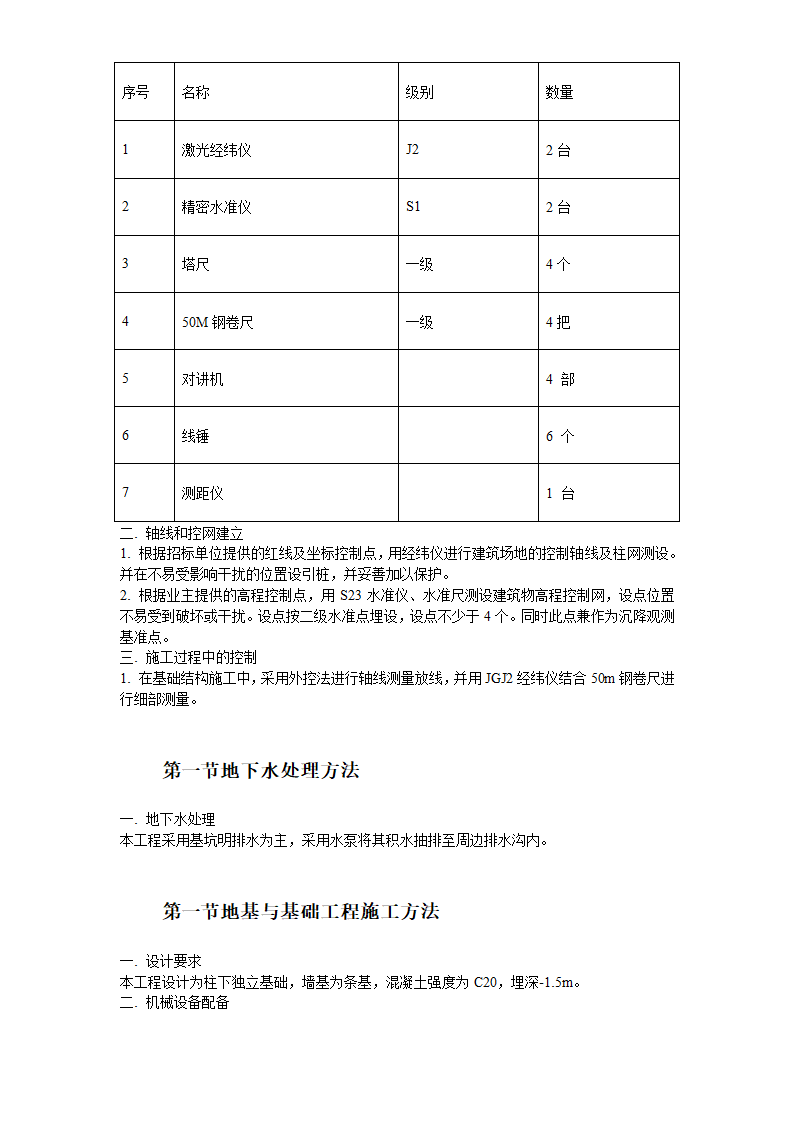 某加工车间厂房工程钢结构安装及土建施工组织设计.doc第13页