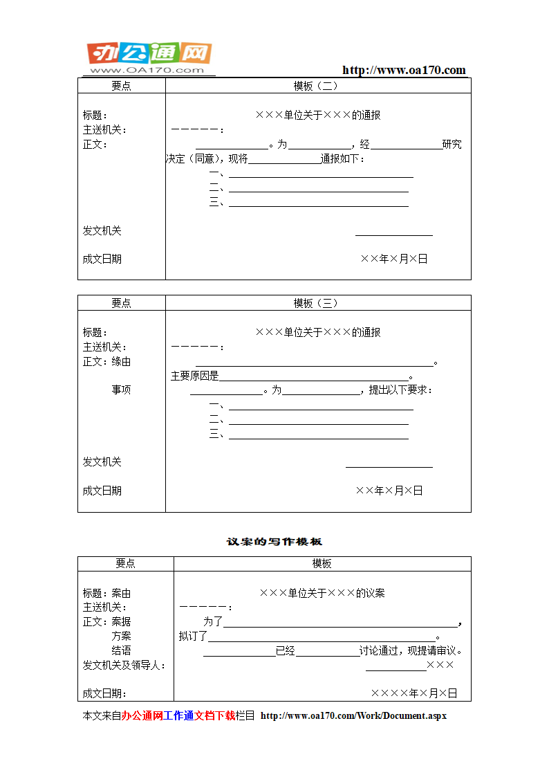 行政公文模板(实用)--免费下载第7页