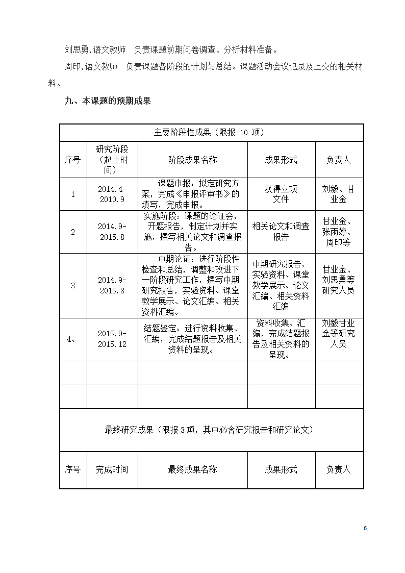 小学语文阅读教学课题开题报告.doc第6页