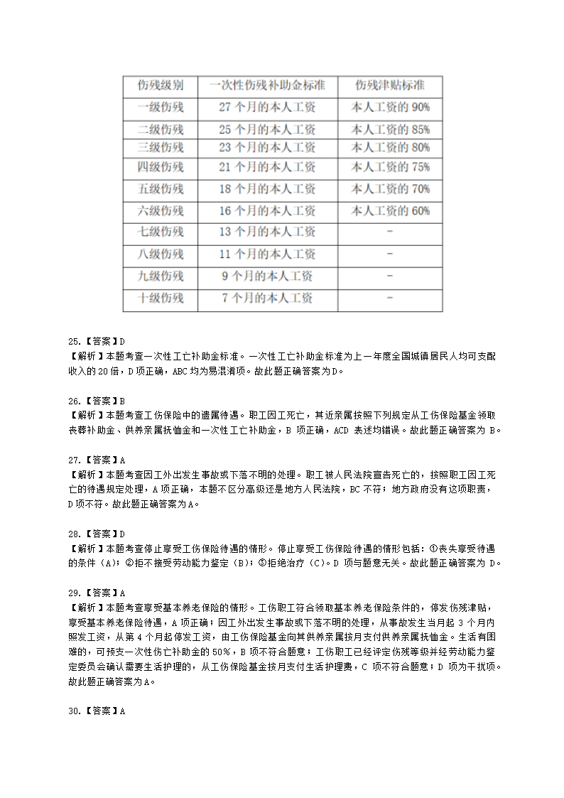 中级经济师中级人力资源管理专业知识与实务第16章社会保险体系含解析.docx第17页