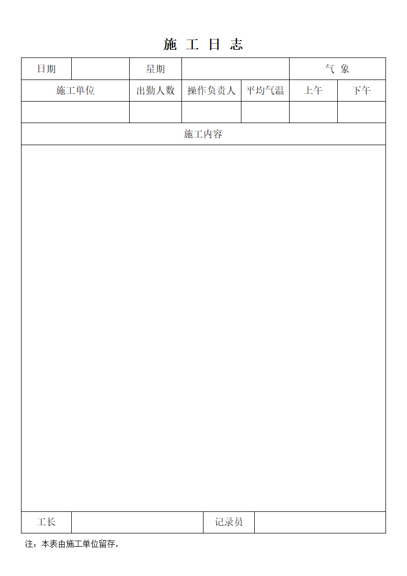 工程施工日志.docx第4页