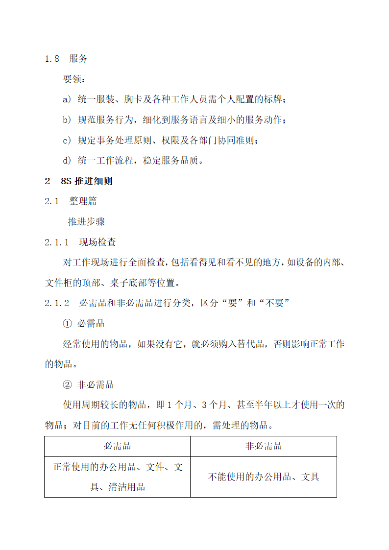 物业公司8S管理标准化工作手册.docx第7页