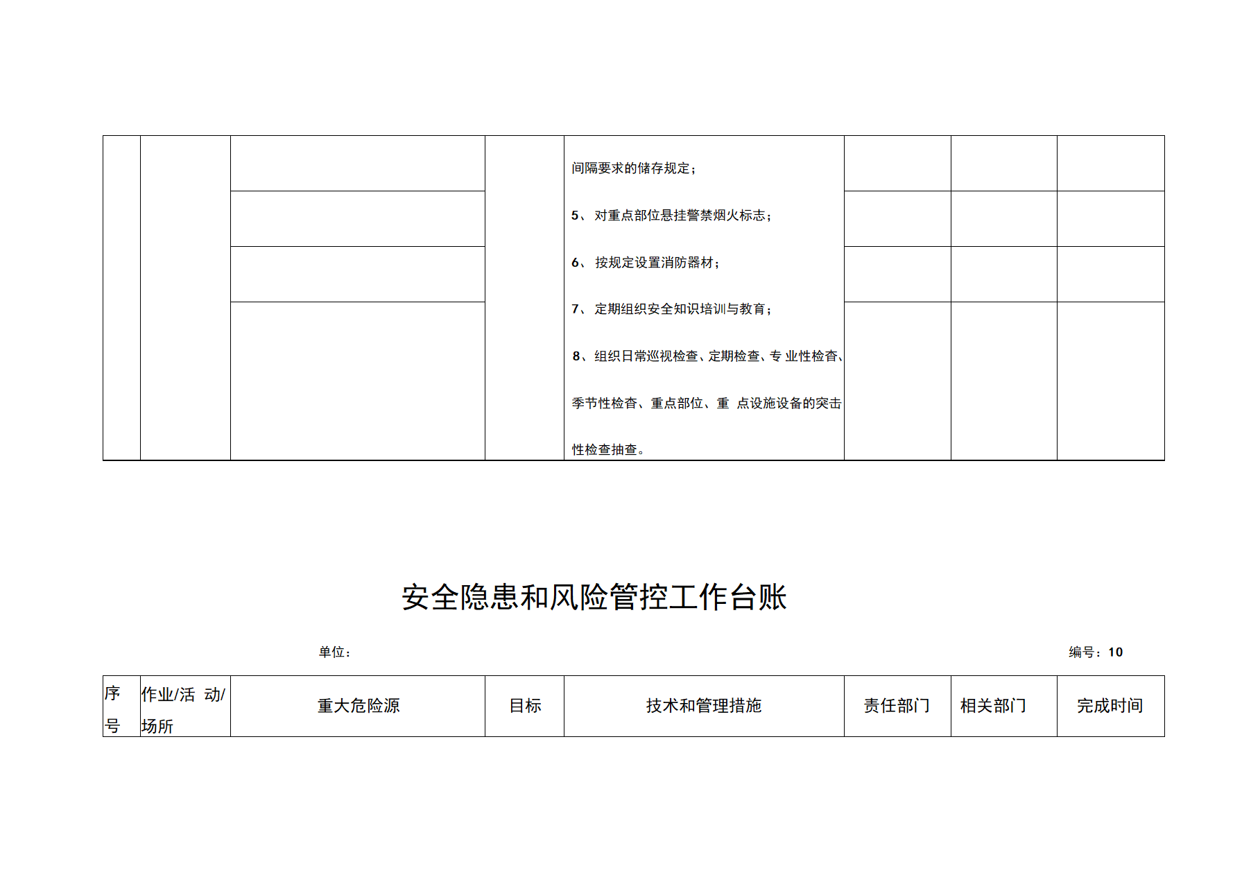 安全隐患和风险管控工作台账docx安全隐患和风险管控工作台账docx.docx第14页