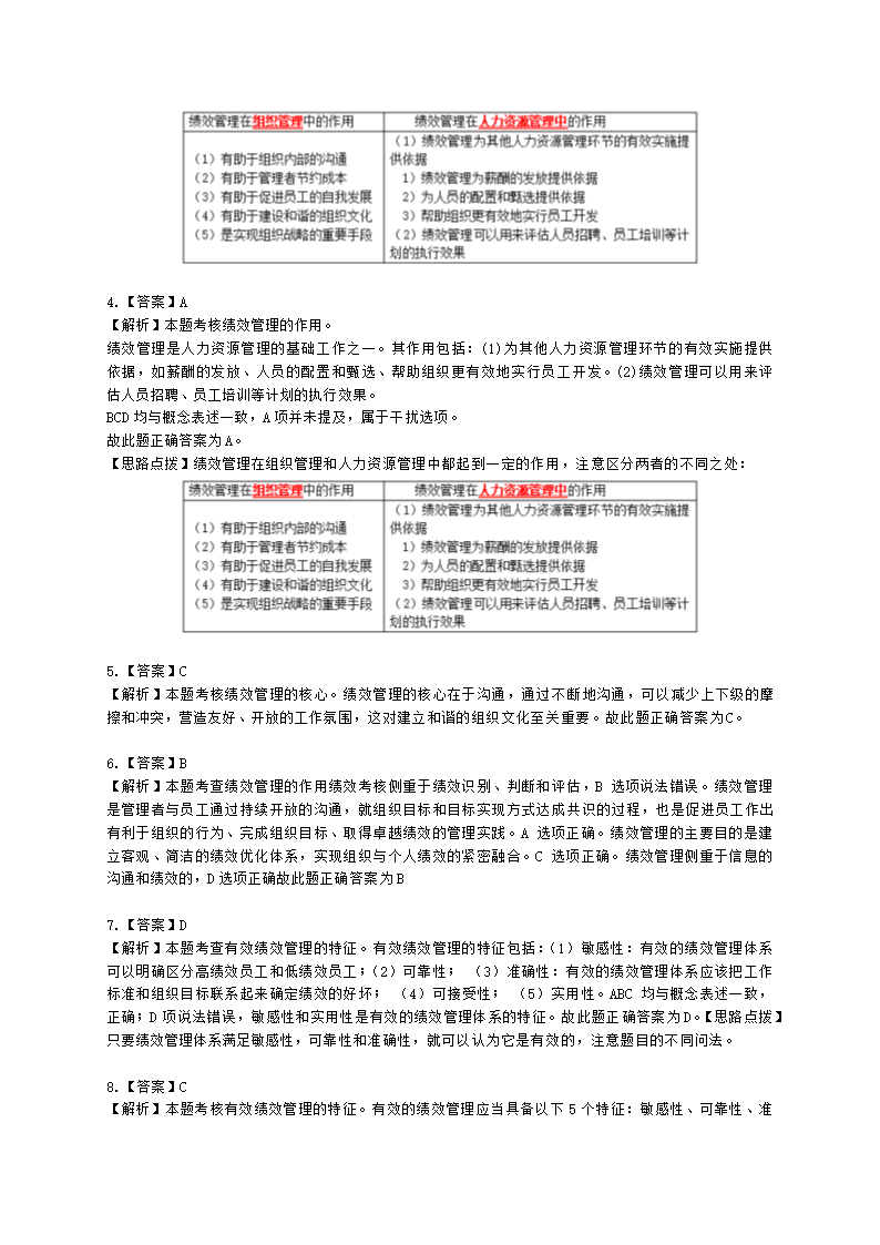 中级经济师中级人力资源管理专业知识与实务第7章绩效管理含解析.docx第13页