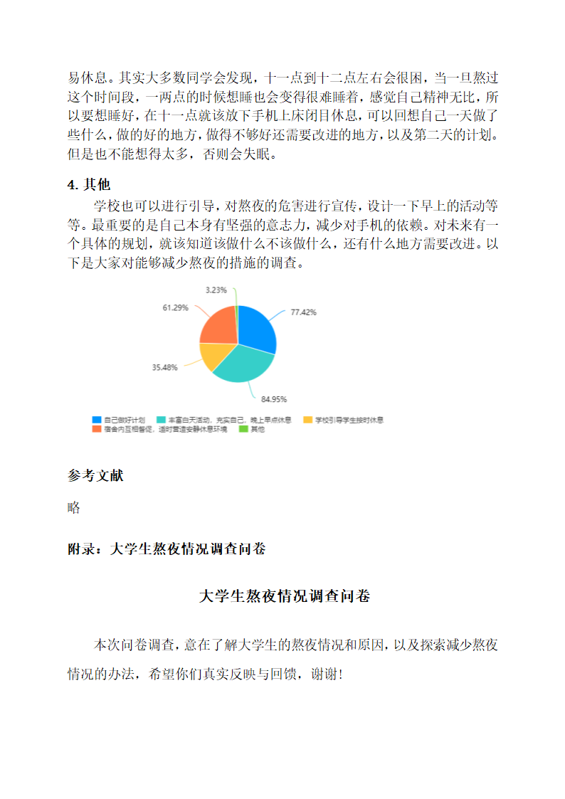 当今大学生熬夜情况调查与分析.docx第6页