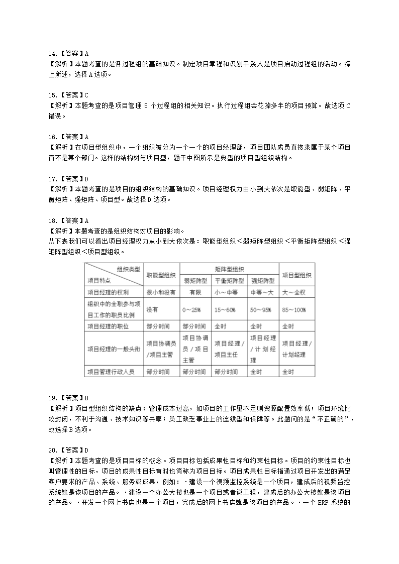 软考中级职称系统集成项目管理工程师第4章项目管理一般知识含解析.docx第8页