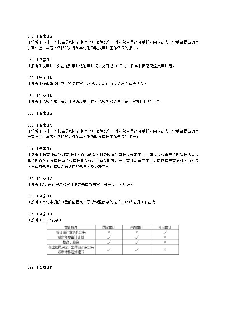 初级审计师初级审计理论与实务第一部分 审计理论与方法含解析.docx第72页