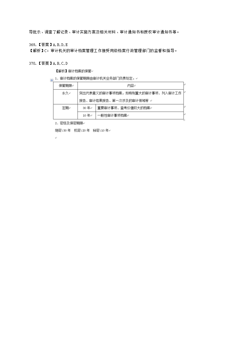 初级审计师初级审计理论与实务第一部分 审计理论与方法含解析.docx第88页