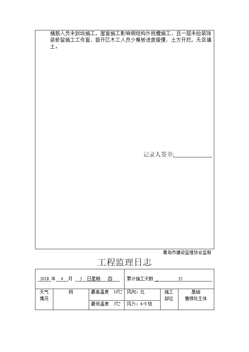 工程监理日记第41页