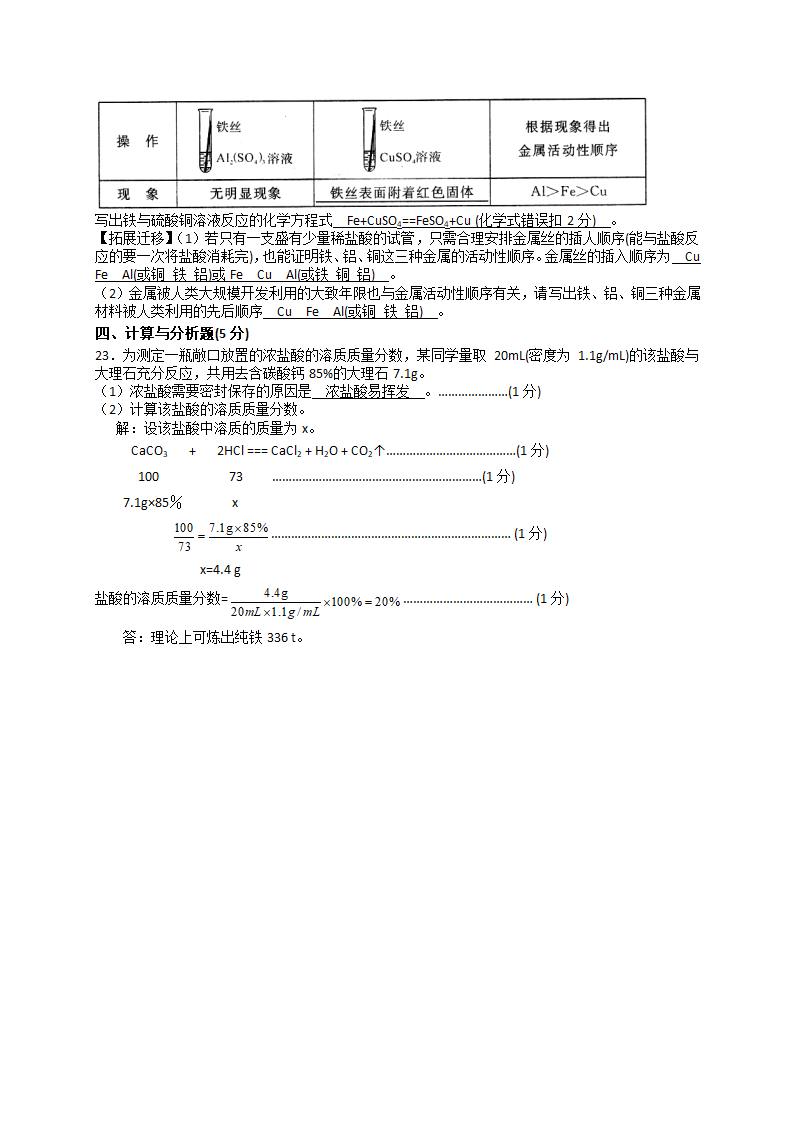 2011年陕西省中考化学试卷第4页