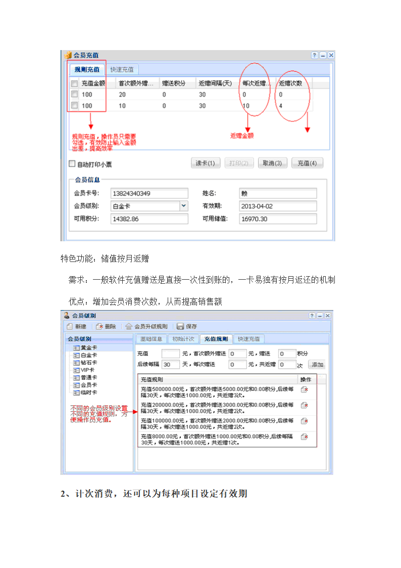 美容美发 会员卡 解决方案第2页