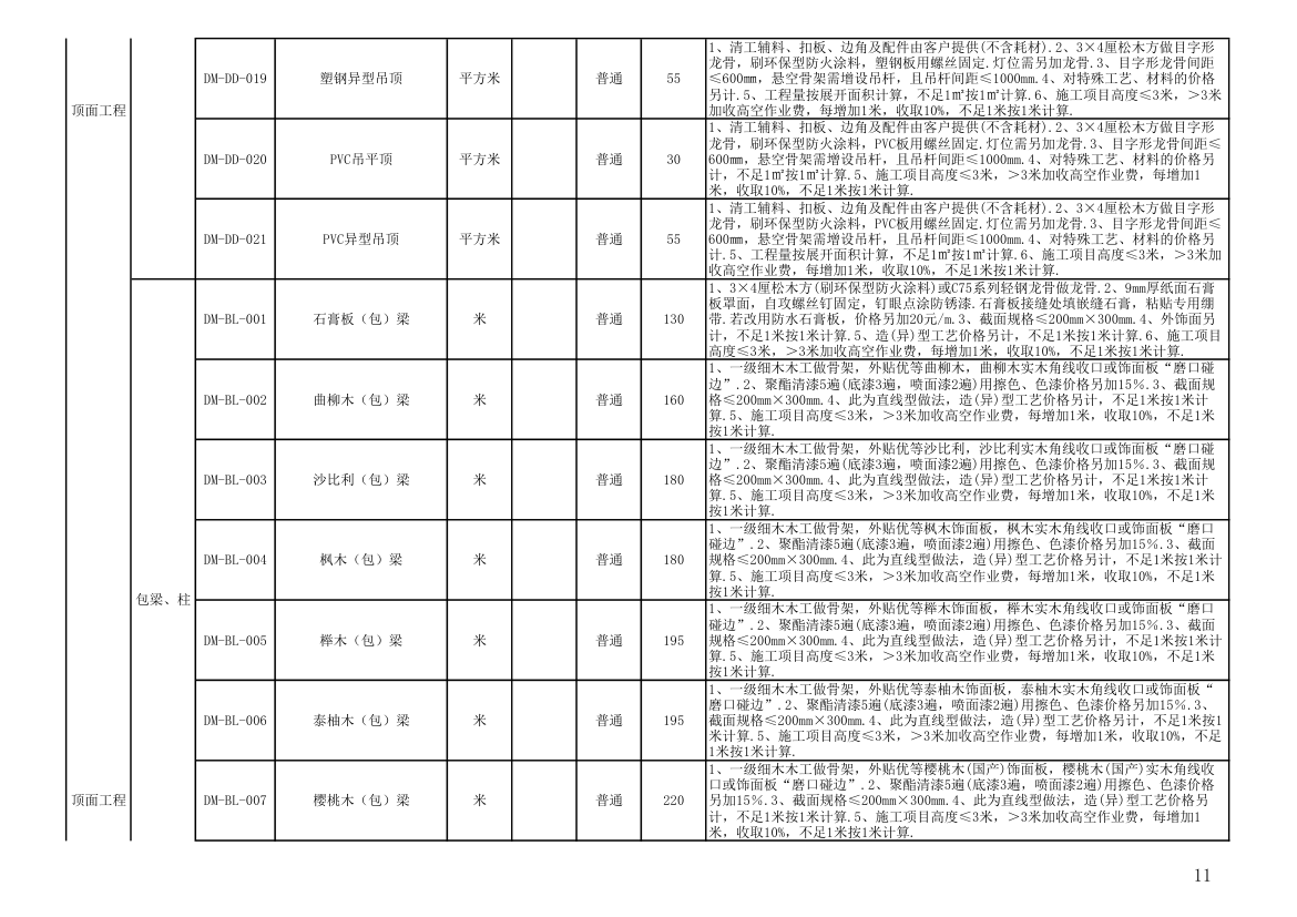 报价单模板第11页