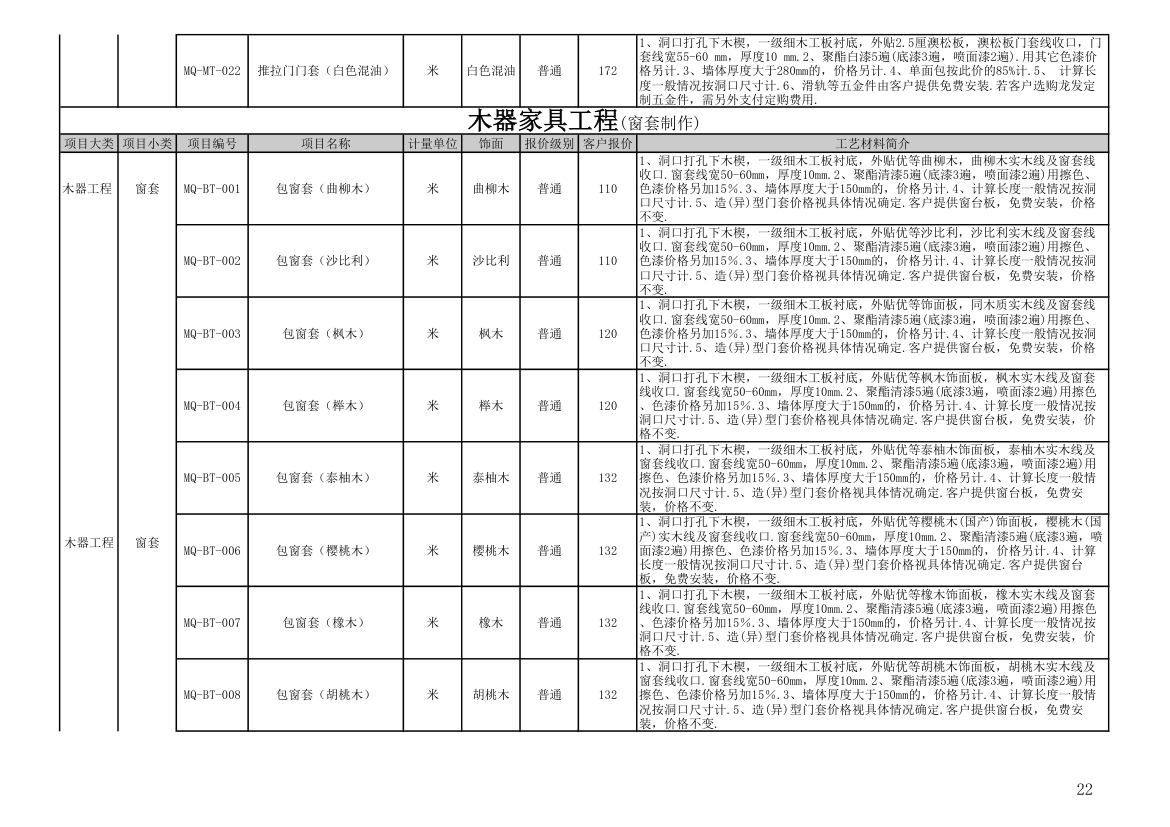 报价单模板第22页