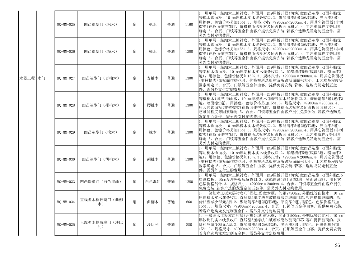 报价单模板第26页