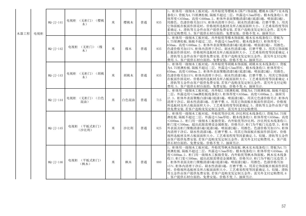 报价单模板第57页