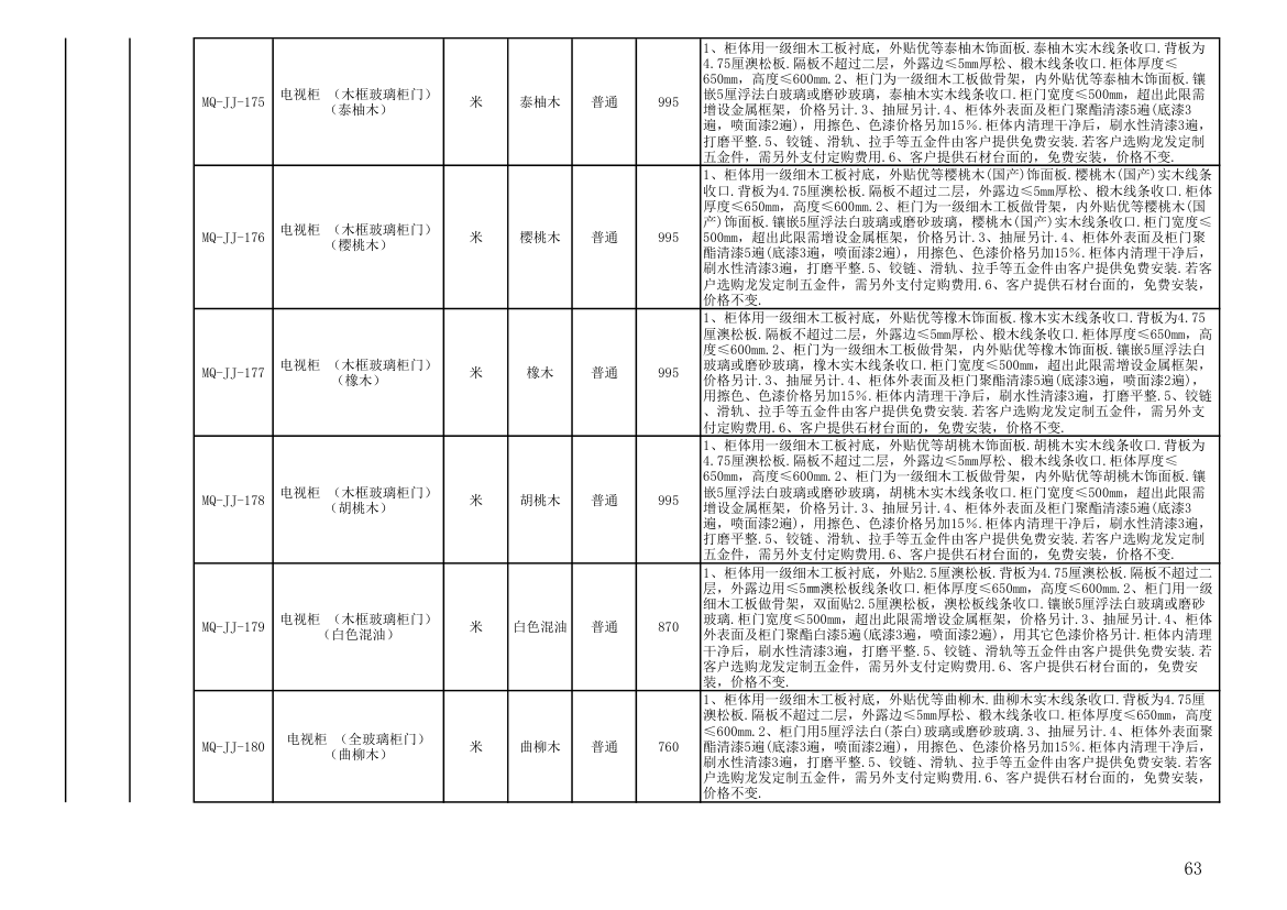 报价单模板第63页