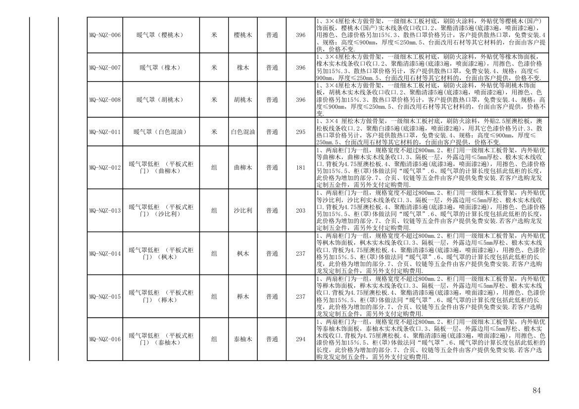 报价单模板第84页