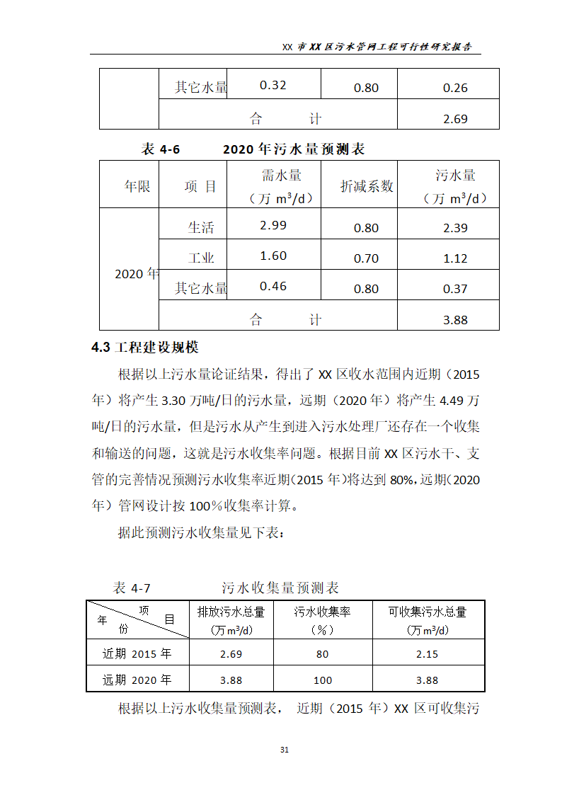 污水管网工程可行性研究报告.docx第32页