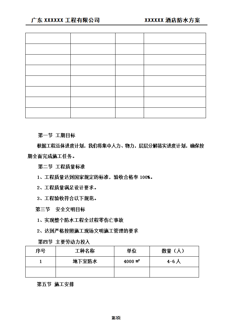 建筑防水工程施工方案.doc第3页